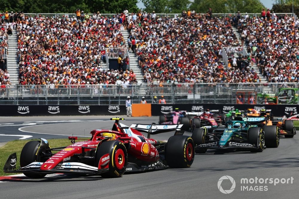 Lewis Hamilton, Ferrari, Lando Norris, McLaren, Fernando Alonso, Aston Martin Racing