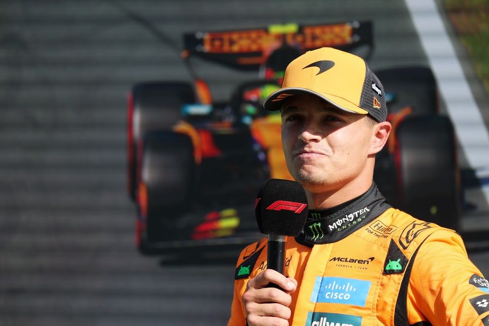 Norris liderou todas as sessões de treino, mas não ficou com o primeiro lugar no grid de largada.