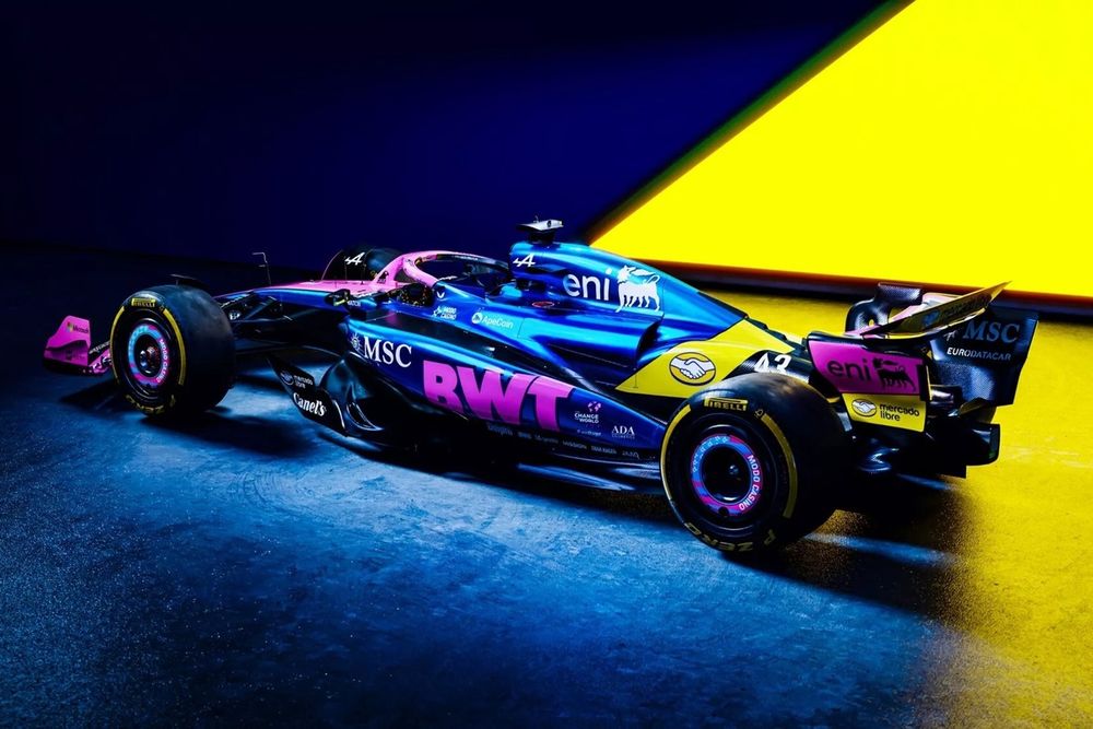 Alpine A525 US GP special livery