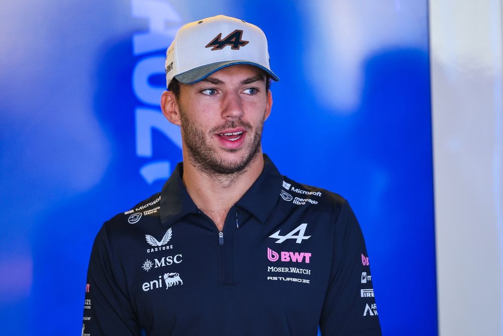 Pierre Gasly garde une attitude positive et optimiste.