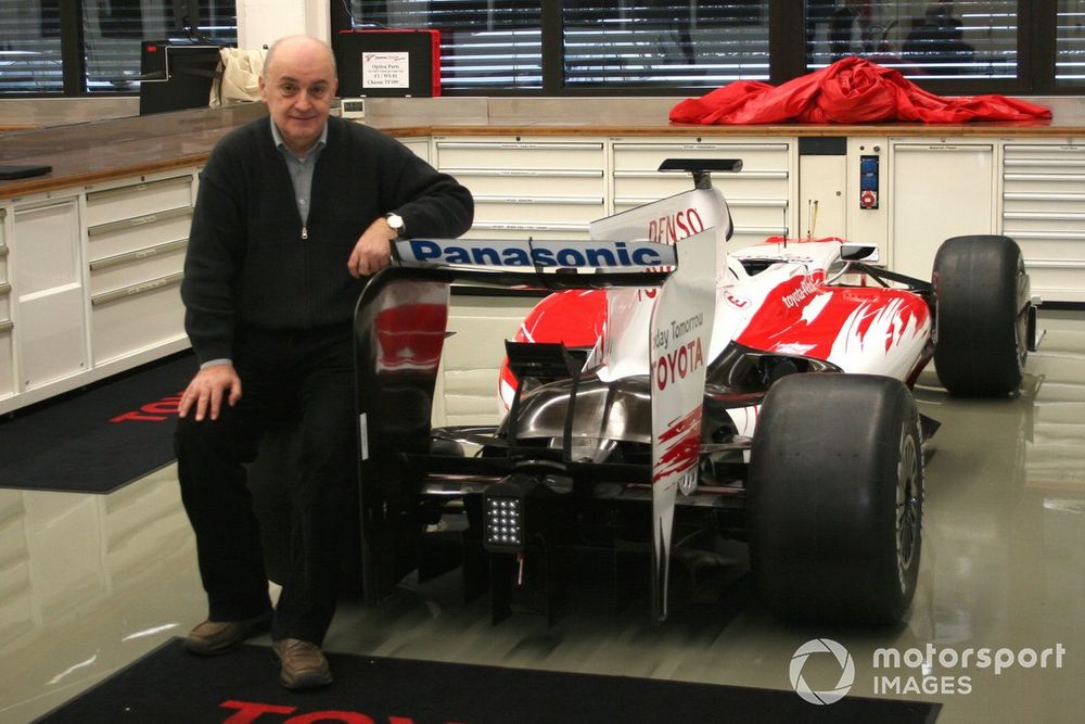 Zoran Stefanovic, with a 2009 Toyota TF109