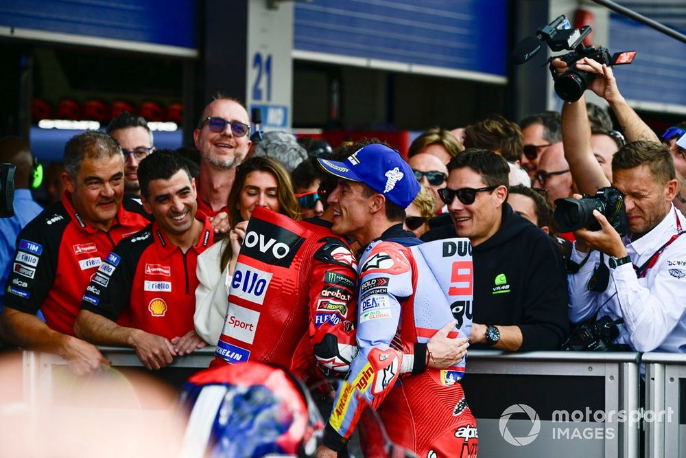 Francesco Bagnaia, Ducati Team, Marc Márquez, Gresini Racing