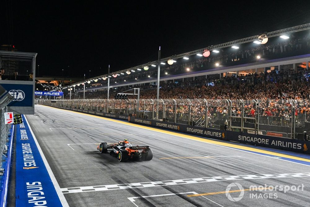 Next week's Singapore GP is expected to be a return to form for McLaren, which dominated the 2024 race with Lando Norris.