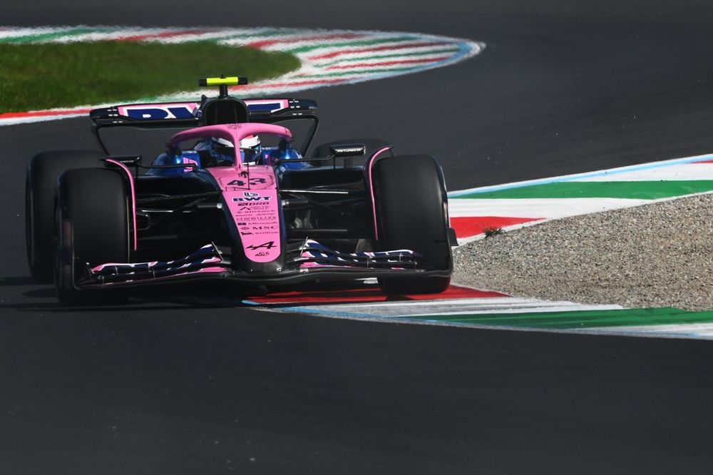 Franco Colapinto, Alpine, durante la FP3 del GP de Italia en Monza.