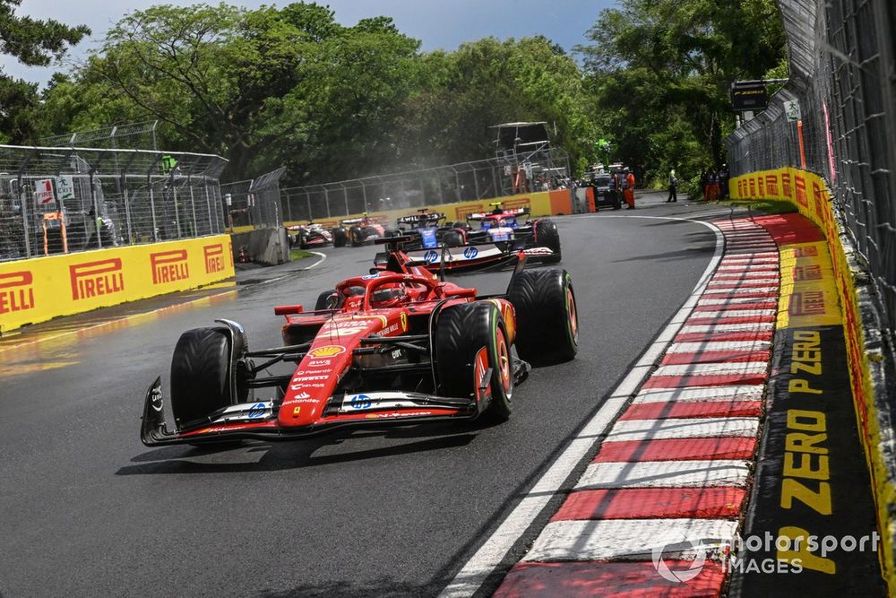 Charles Leclerc, Ferrari SF-24, Yuki Tsunoda, RB F1 Team VCARB 01, Alex Albon, Williams FW46
