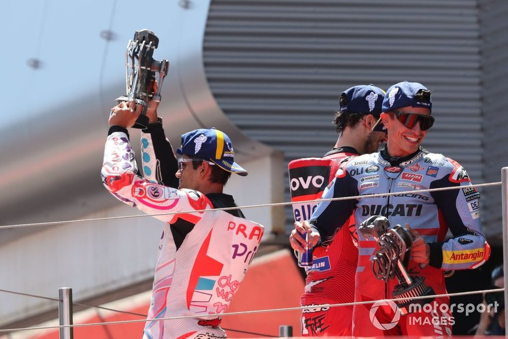 Jorge Martín y Marc Márquez son, ahora mismo, los dos máximos candidatos para dar el salto al equipo oficial Ducati