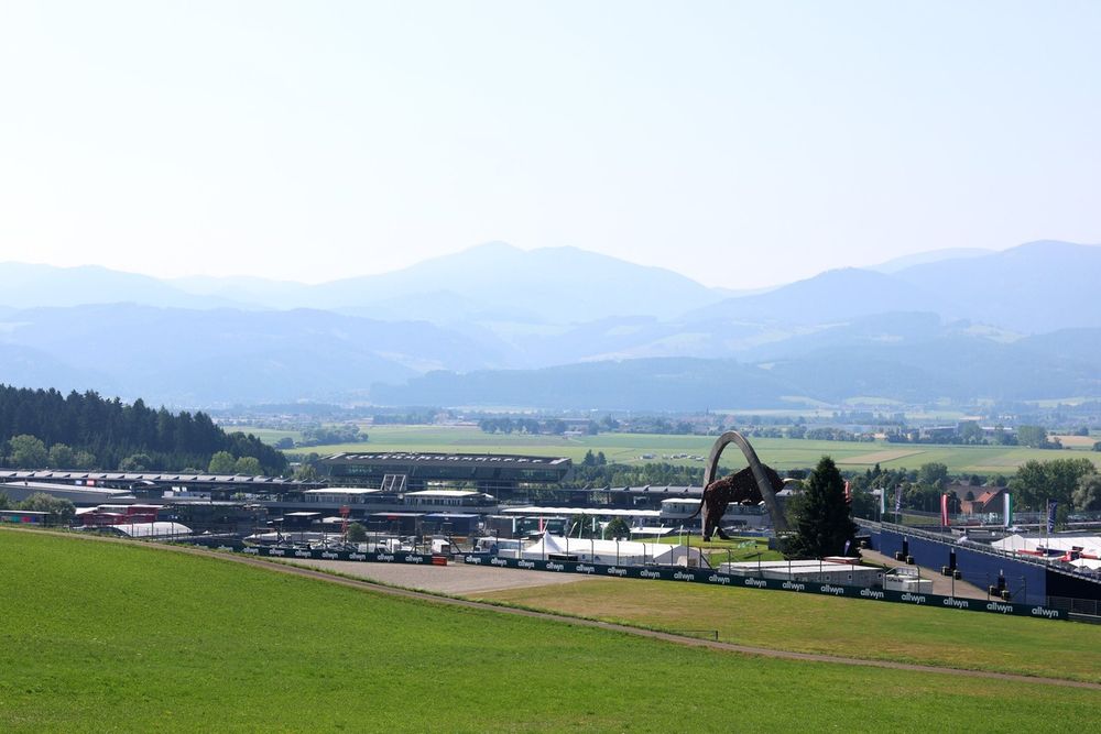 Stunning views at the Red Bull Ring
