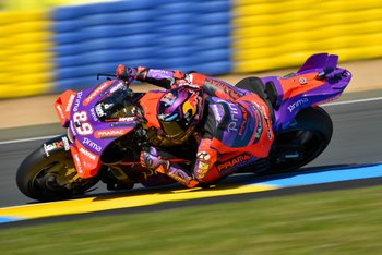 Victoria de Martín, podio de Márquez y retirada de Bagnaia en la sprint de Le Mans