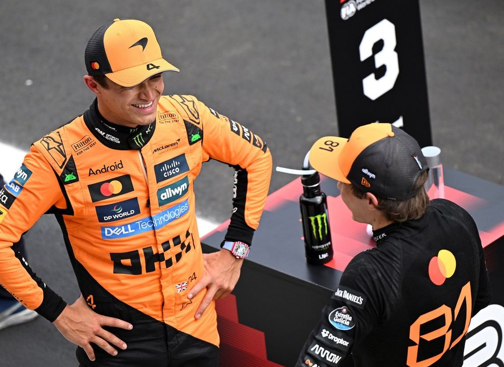 Lando Norris, McLaren, Oscar Piastri, McLaren