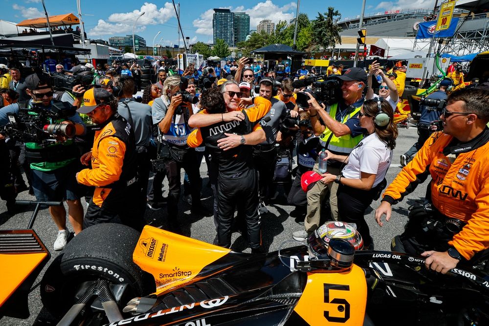 Patricio O'ward, Arrow McLaren, Zak Brown