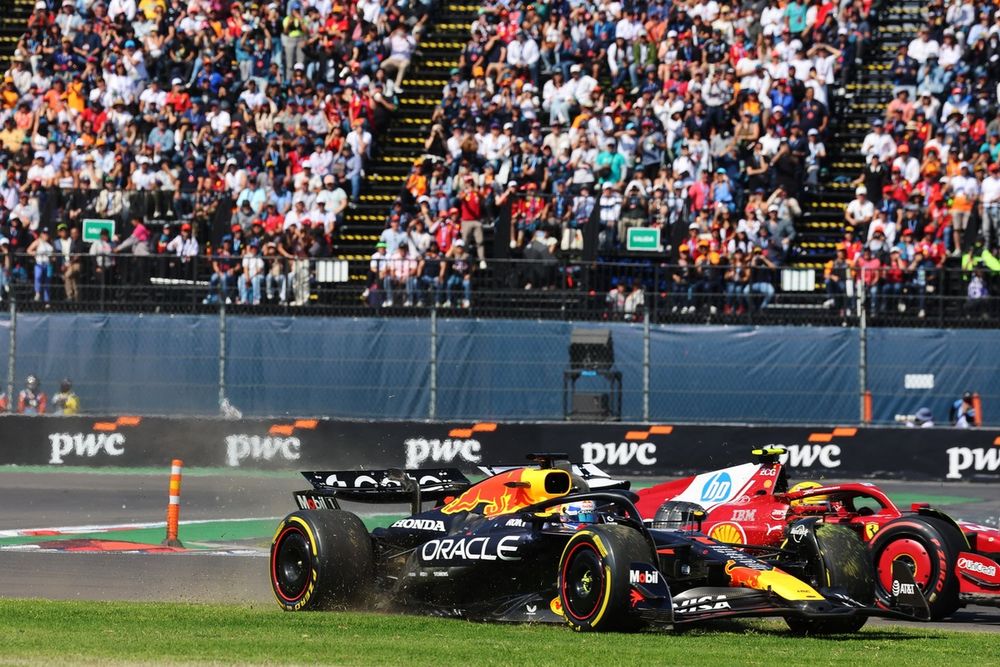 Le combat a été âpre entre Hamilton et Verstappen.