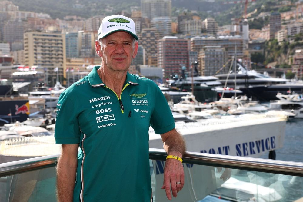 Adrian Newey, technisch directeur van Aston Martin F1