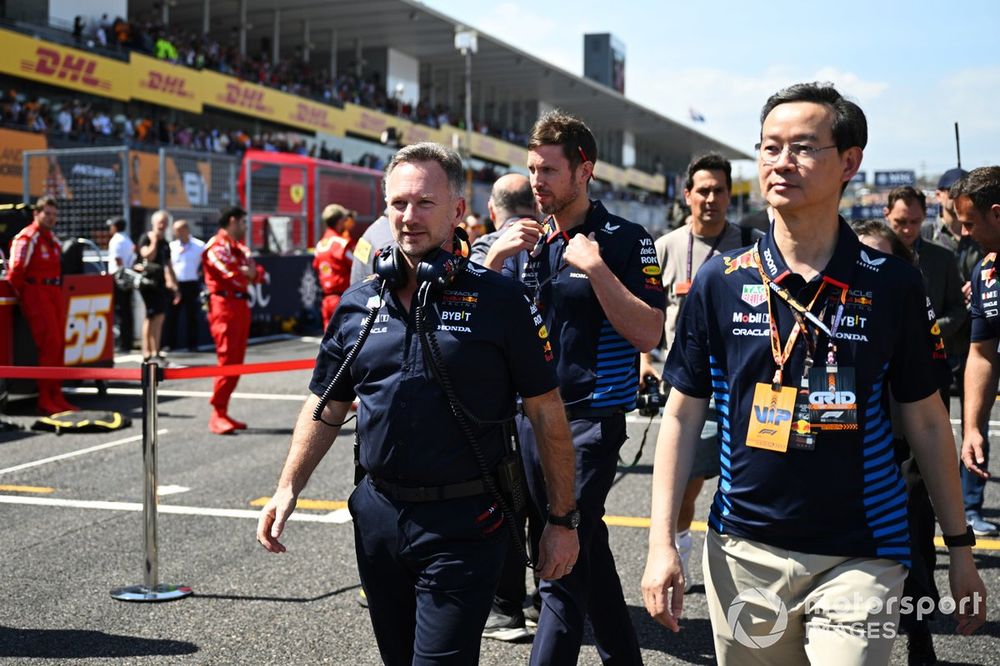 Christian Horner, Team Principal, Red Bull Racing, on the grid