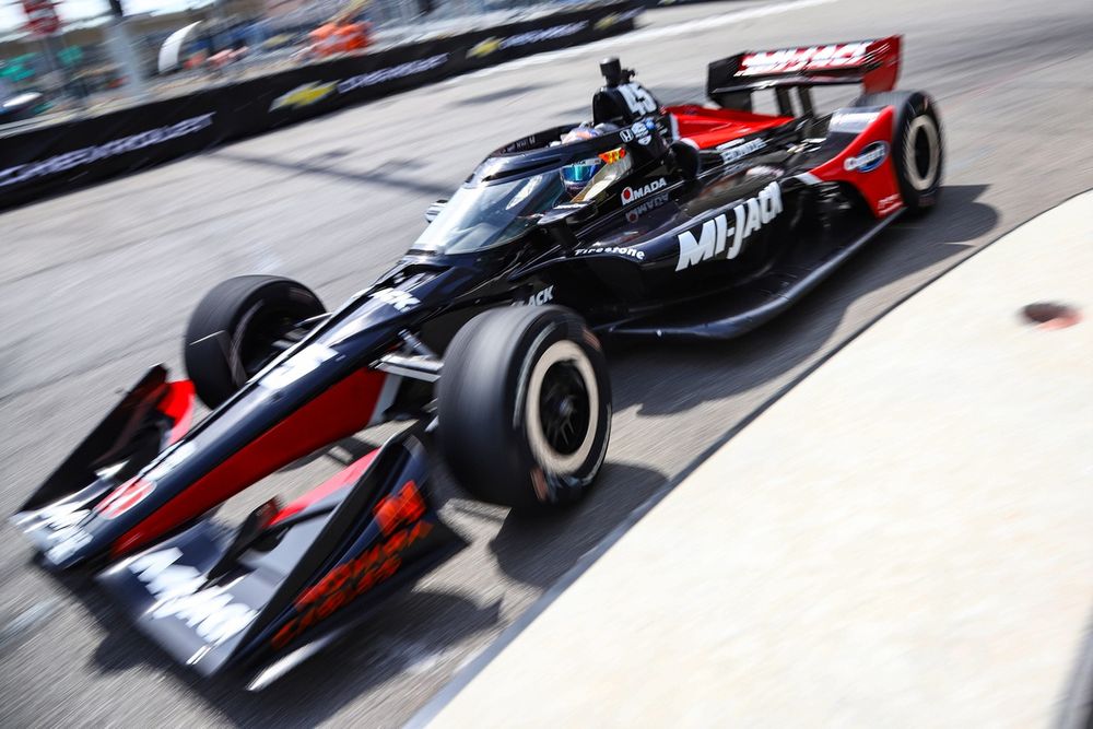 Louis Foster, Rahal Letterman Lanigan Racing earlier in the year