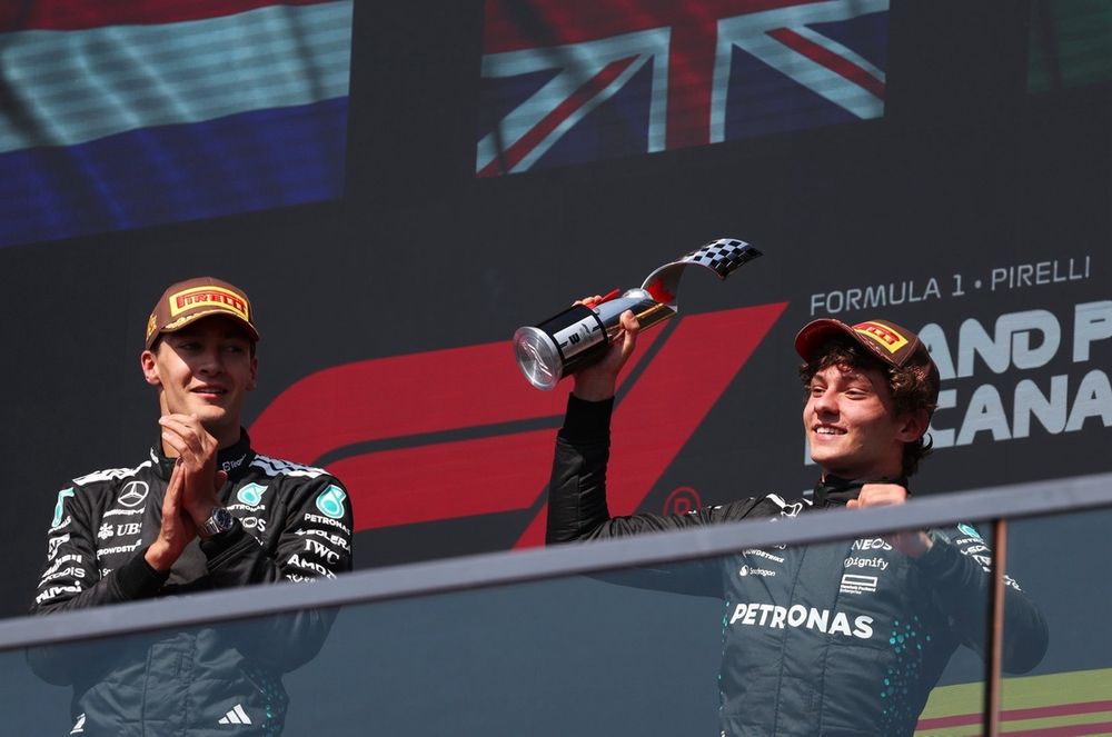 George Russell, Mercedes, Andrea Kimi Antonelli, Mercedes