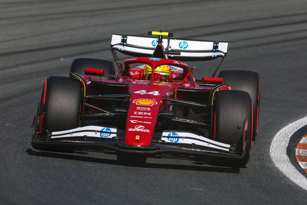 Hamilton andou próximo de Leclerc durante toda a classificação em Zandvoort e aposta em estratégias divididas no GP da Holanda.