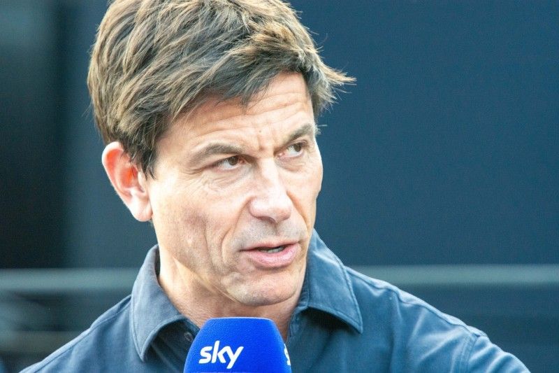 Toto Wolff en el fin de semana del GP de Gran Bretaña.