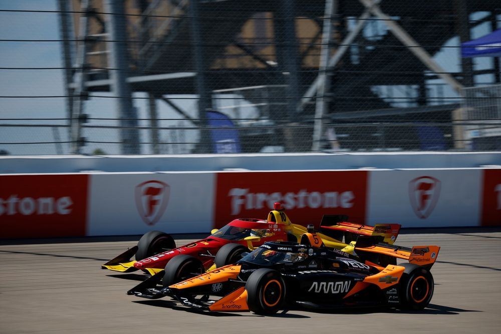 Patricio O'ward, Arrow McLaren, Alex Palou, Chip Ganassi Racing