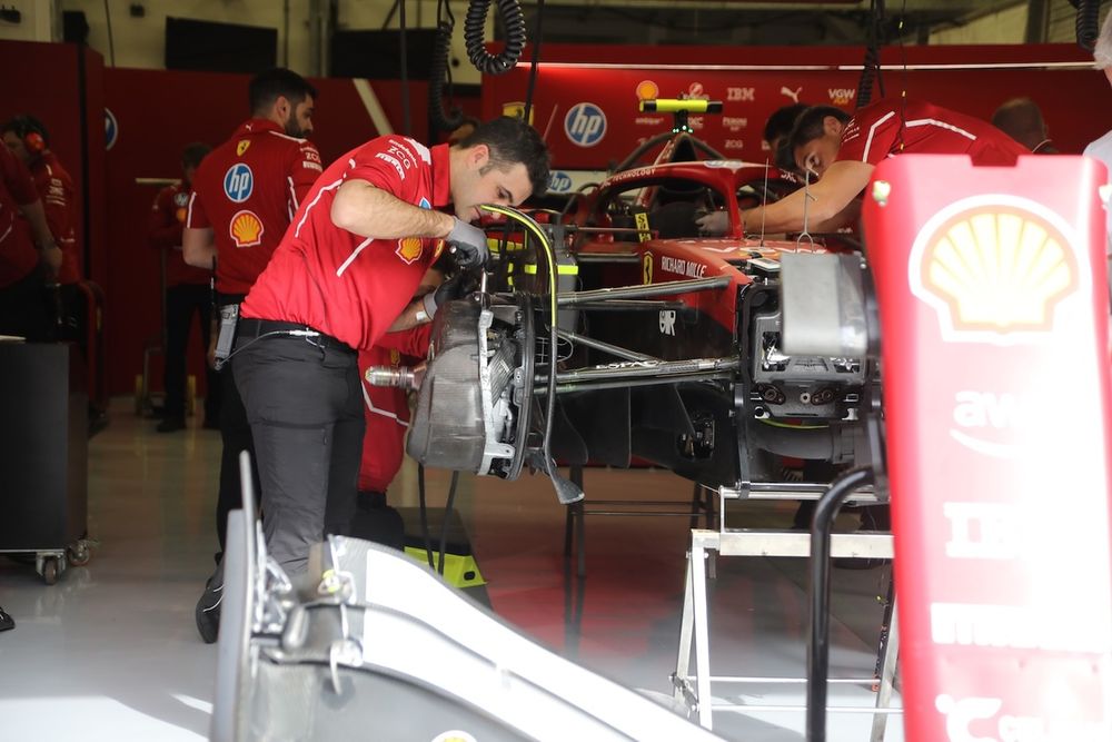 Ferrari SF-25: ecco la sospensione anteriore pull rod