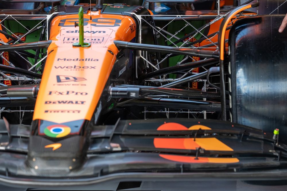 McLaren MCL39, dettaglio tecnico