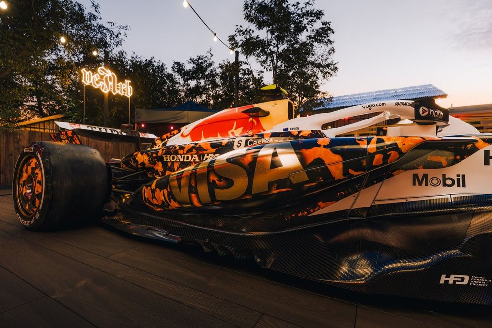 Racing Bulls Team US GP special livery