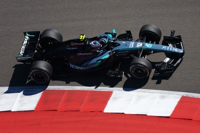 Kimi Antonelli caught on camera hitting fence in Mercedes road car at US GP