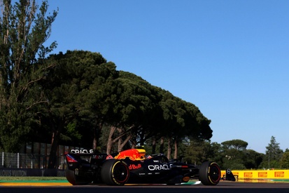 角田裕毅、エミリア・ロマーニャGP初日は「全体的にポジティブ