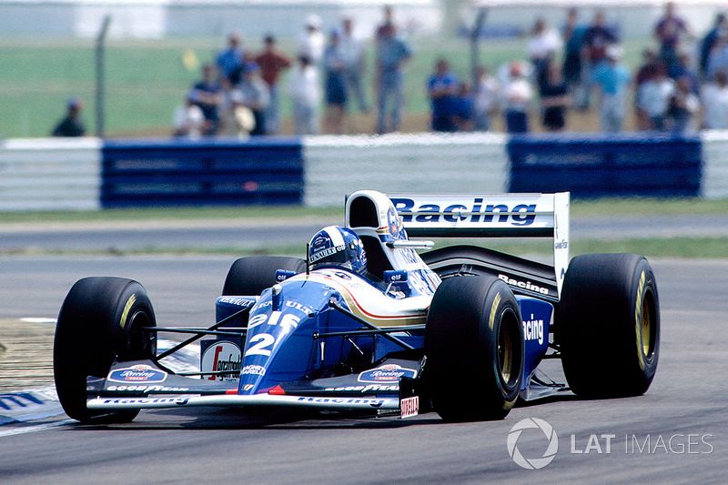 David Coulthard au volant de la Williams FW16 en 1994.