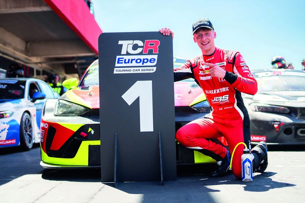 Brickley ended the year as
number one in TCR Europe, but it wasn’t straightforward
