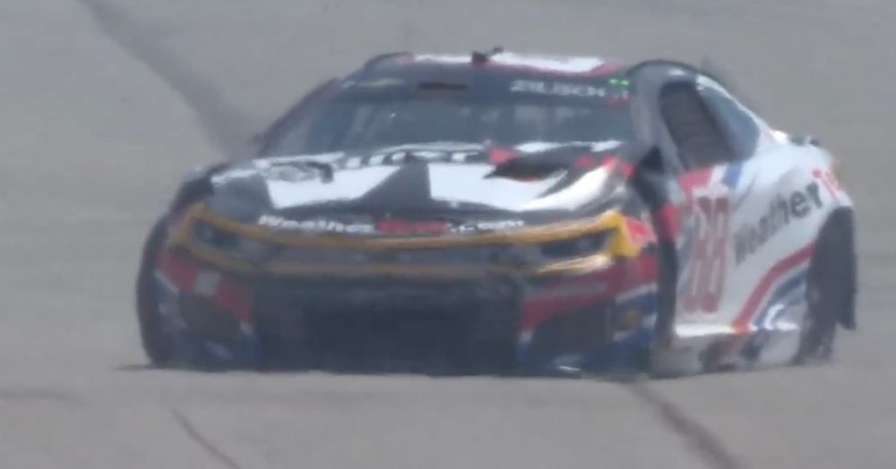 Connor Zilisch crash damage