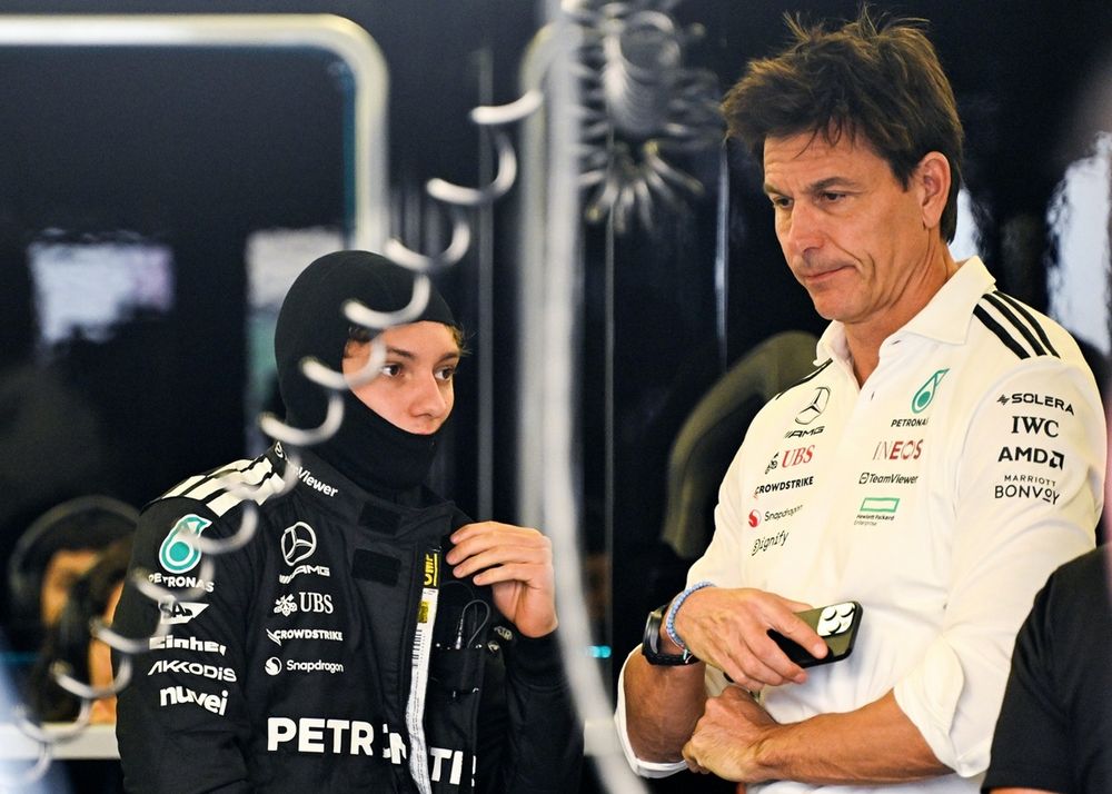 Ten Wolff, Mercedes, Andrea Kimi Antonelli, Mercedes