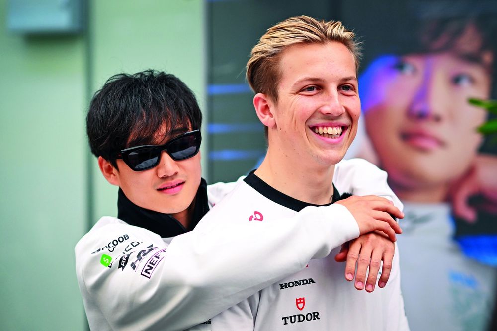 Yuki Tsunoda, RB F1 Team, Liam Lawson, RB F1 Team