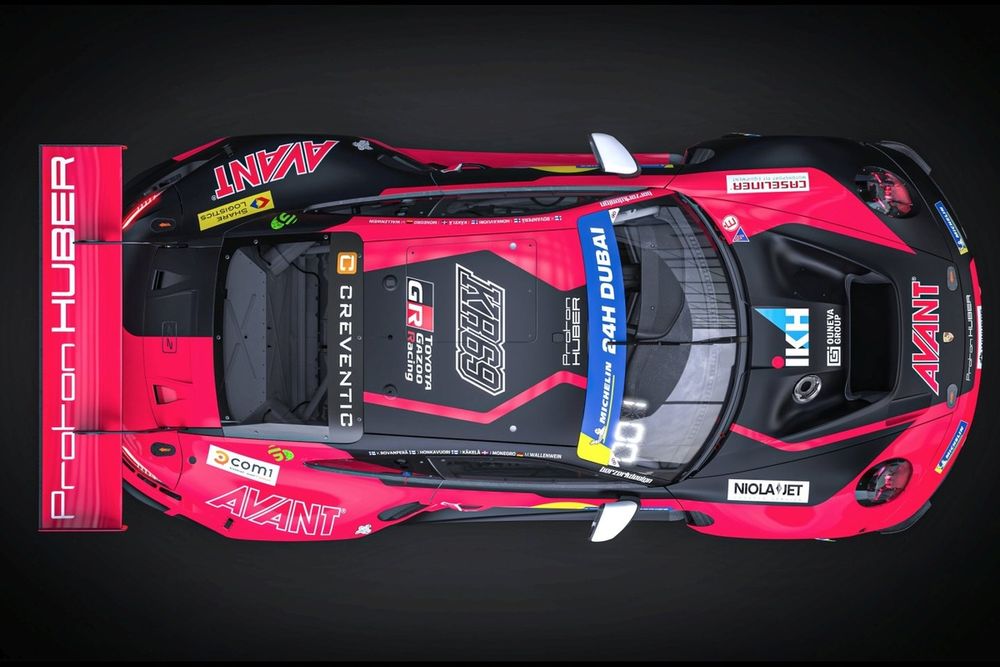 #969 Huber Racing Porsche GT3 R: Jukka Honkavuori, Jani Kakela, Kalle Rovanpera