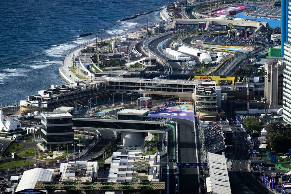 Le circuit de Djeddah.