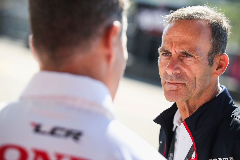 Lucio Cecchinello, Team Manager, LCR Honda, Alberto Puig, Team Manager, Honda HRC