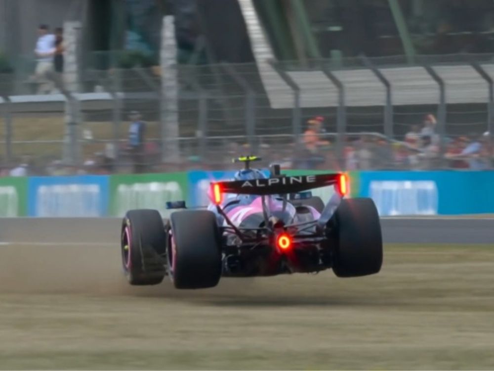 VIDEO: El incidente de Colapinto en la clasificación del GP de la Gran Bretaña, ¿qué sucedió?