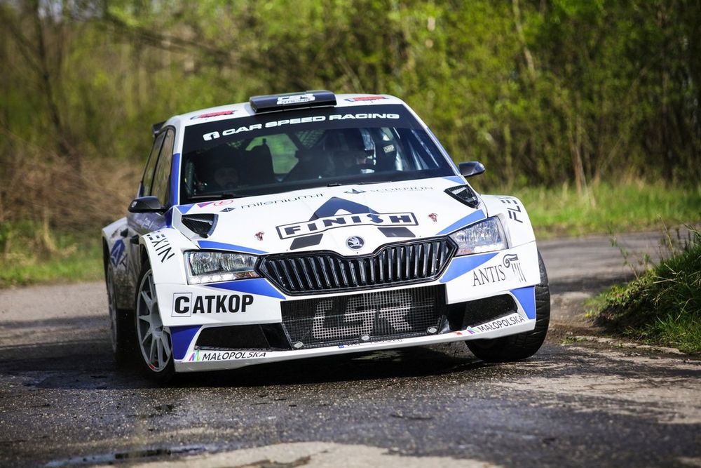 Mateusz Gołek, Michał Jurgała, Skoda Fabia Rally2 evo