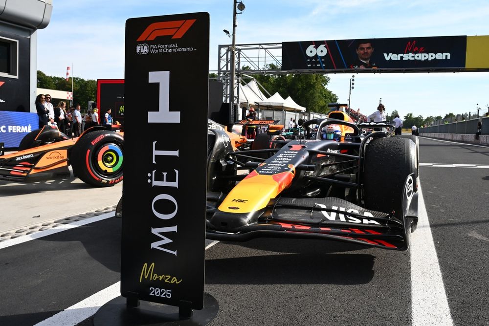 Max Verstappen, Red Bull Racing, vittorioso nel GP d'Italia a Monza