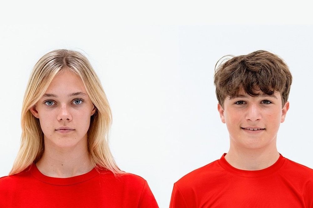 Alba Larsen y Niccolò Maccagnani