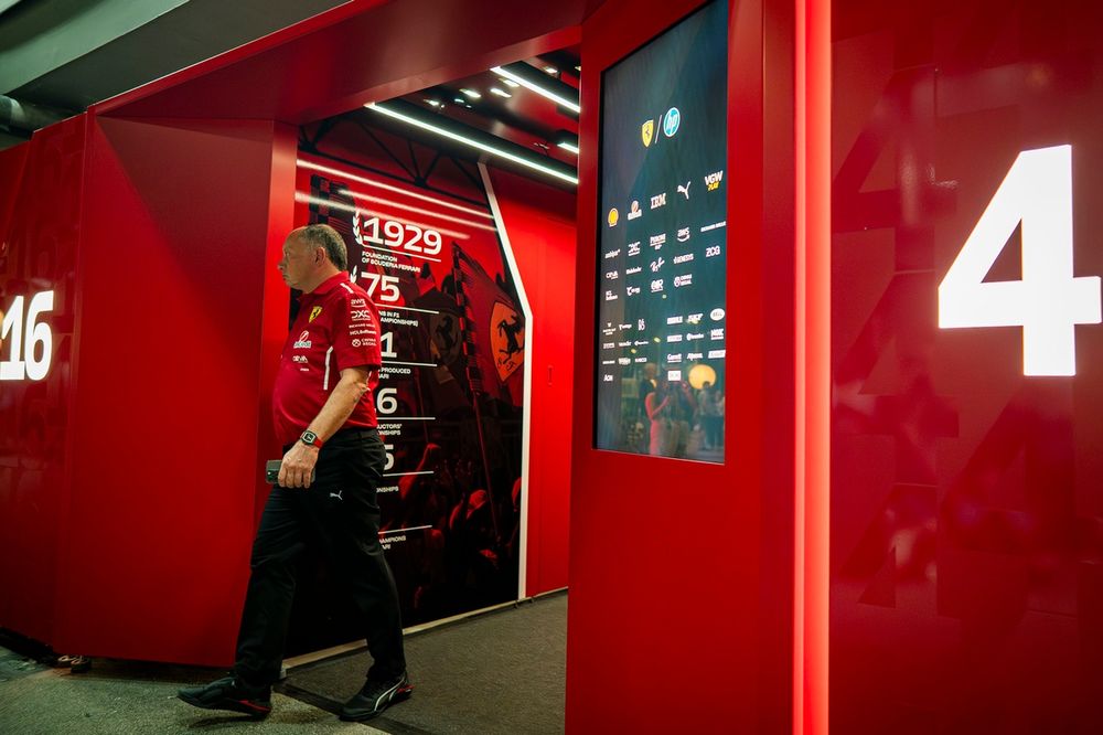 Frederic Vasseur, directeur de la Scuderia Ferrari