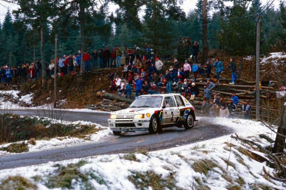 Ari Vatanen, Rally Montecarlo 1985, Peugeot 205 Turbo 16