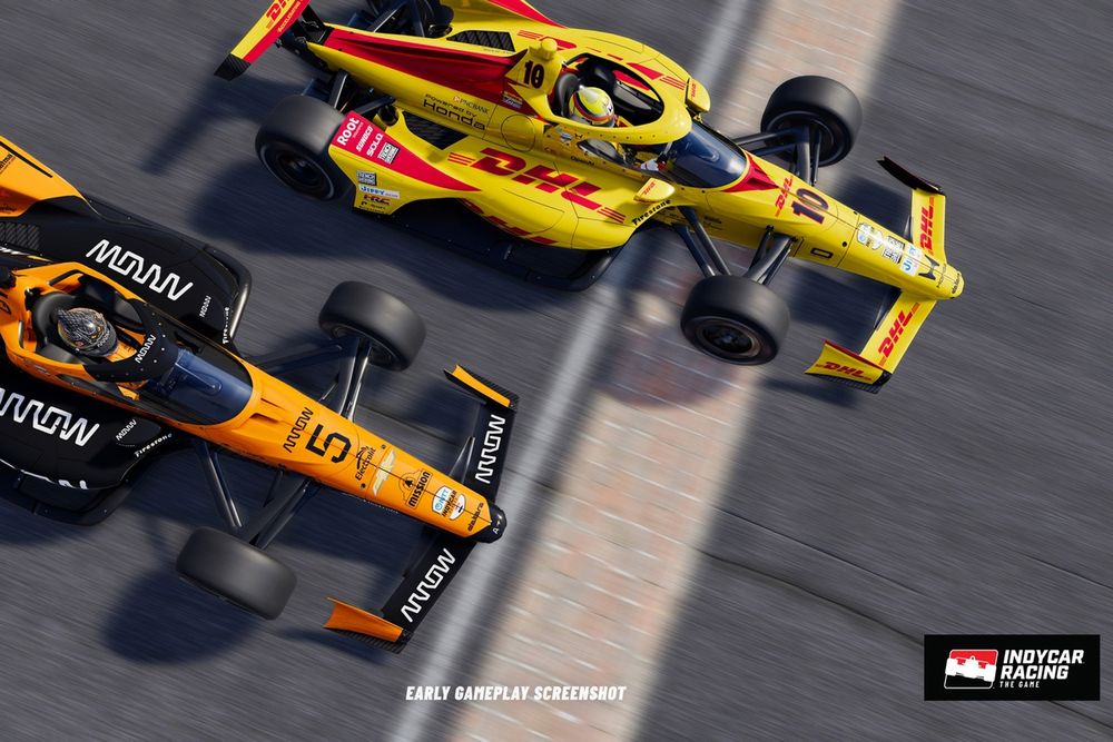 Des images d'Indycar Racing The game.