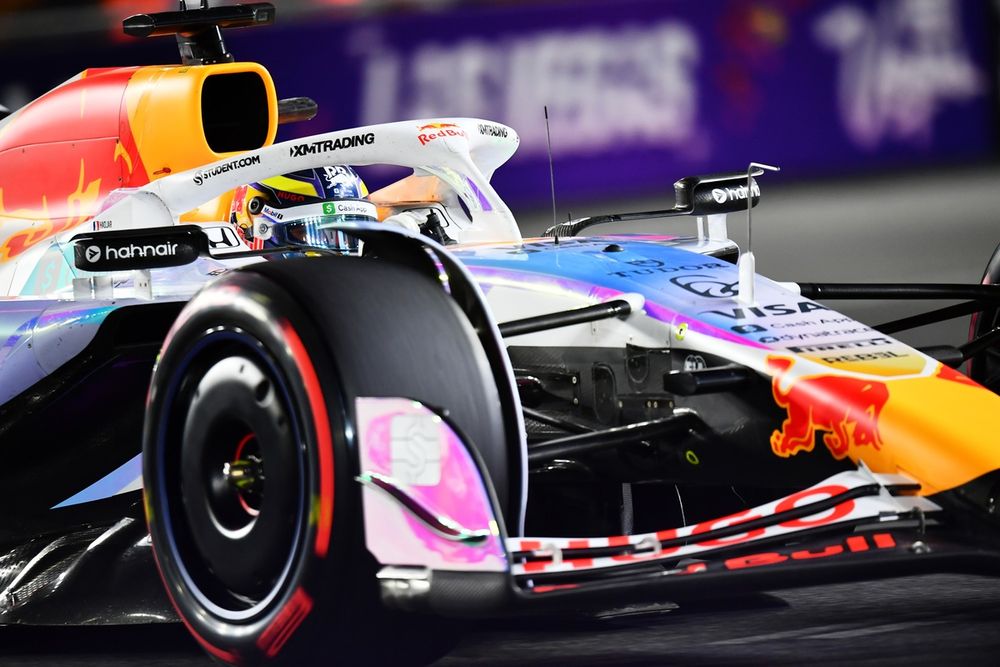 Isack Hadjar was met de vijfde tijd nipt sneller dan Liam Lawson.