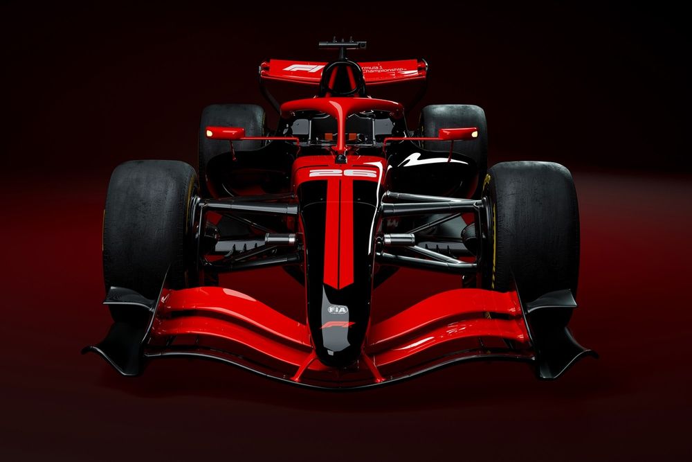 Rendering delle auto di F1 2026