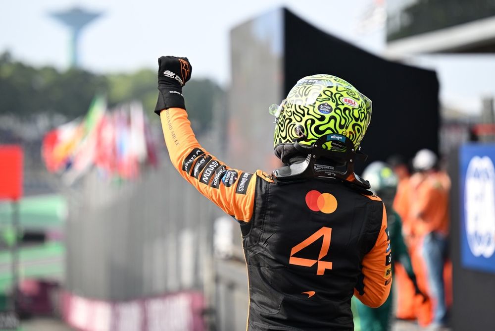 Pole de Norris en Brasil con Piastri 4º y descalabro de Verstappen