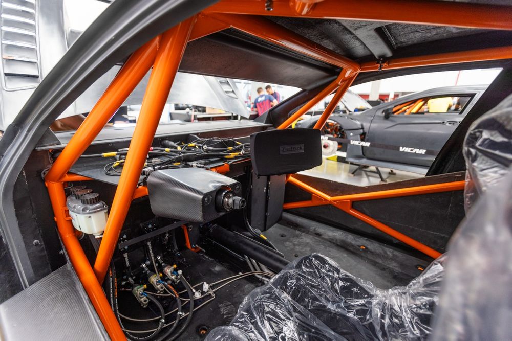 Safety cage do novo carro da Stock Car