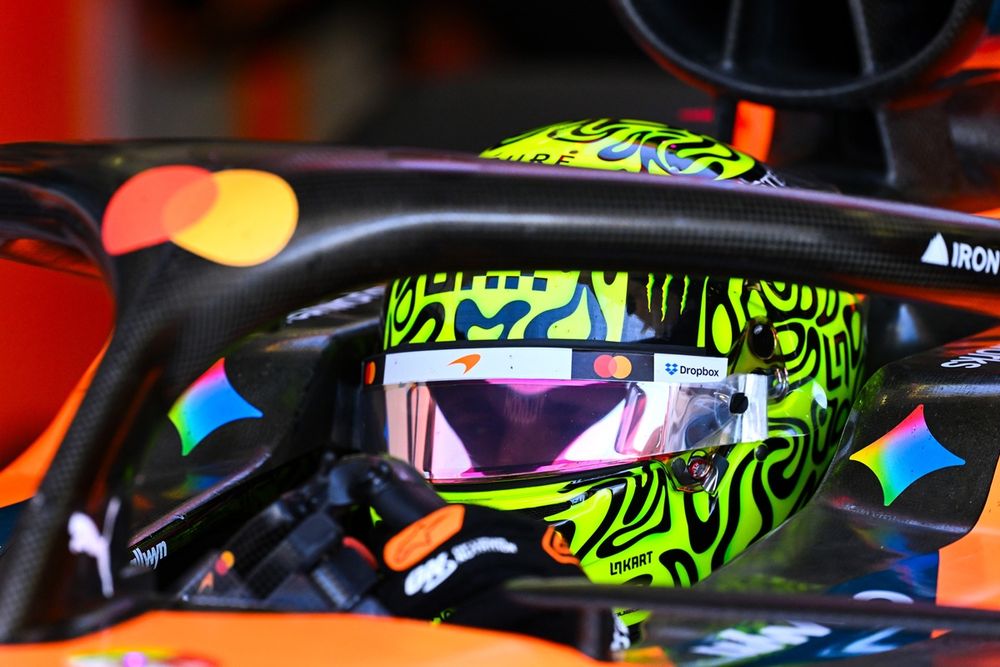 Lando Norris, McLaren, 2026 testing