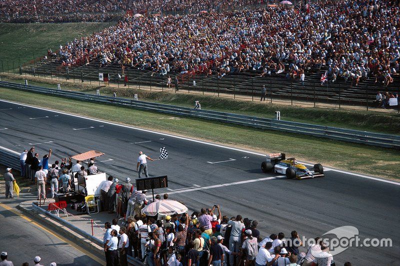Nelson Piquet (Williams) a remporté la première édition du GP de Hongrie en 1986.