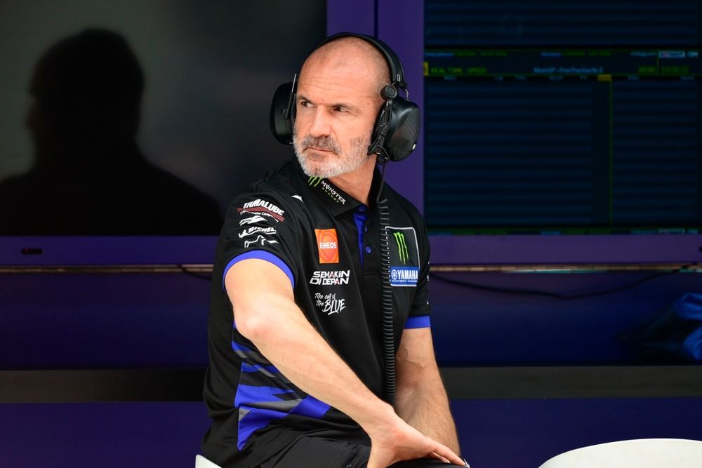 Massimo Meregalli, Yamaha Factory Racing y Director del equipo Yamaha en boxes