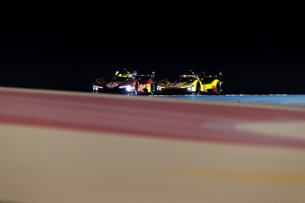 #50 Ferrari AF Corse Ferrari 499P: Antonio Fuoco, Miguel Molina, Nicklas Nielsen, #83 AF Corse Ferrari 499P: Robert Kubica, Robert Shwartzman, Yifei Ye